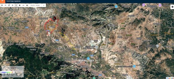 Kütahya Merkez Geven Mah. 3.014 M² Müstakil Tapulu Satılık Tarla