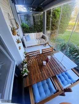 Kent Plus Kurtköyde Bahçeli Ve Özel Tasarım Satılık 1+1 Daire