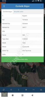 Tomarza Gülveren De 105 Dekar Satlık Tarla Hepsi Bir Satılacak