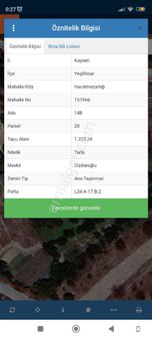 Kaçmaz Emlaktan Yeşilhisarda Satılık Şehre Yakın Bahce