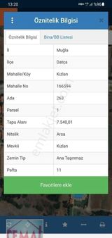 Cemal Emlak Muğla Datça 36 M2 Hesaplı Uygun Fiyatı Arsa Hisse