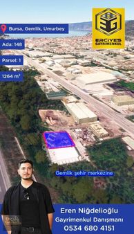 Erc/es Gayrimenkul'den Bursa Gemlik'de Umurbey' De Fırsat Arsa