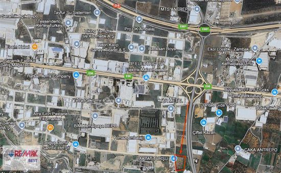 6 İzmir Kemalpaşa Osb Sınırında Satılık 12904 M2 Fabrika Arazisi