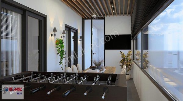 54 Lotus Grand 1 Sitesinde Ultra Lüks 4+1 Akıllı Daire Teras