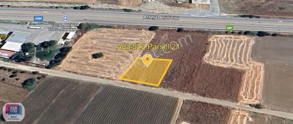 Acıpayam | Ana Yola 1 Parsel İçeride Ticari + Konut İmarlı