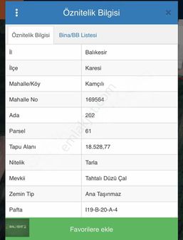 Çiftlik Yapımına Uygun Düz Tarla