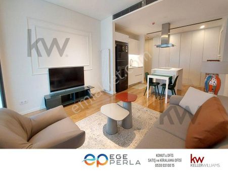 Ege Perla Satış Ofisi Bayraklı Satılık 1+1 72m2 Eşyalı Resıdence