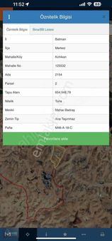 Batman Kohikan Da Satılık Yatırımlık Hisseli Tarla