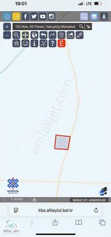 Yakupköy Mahallesinde Anayola Yakın 6158 M2 Mükemmel Tarla!!!