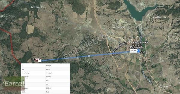 2 Tapu Hepsi Müstakil Parsel Toplamda 3211m² Tek Fiyat!