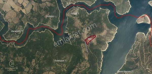 Century21 Bal'dan Balya ,danişment Köyünde Satılık Tarla