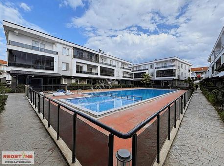 Havuzlu Lüks Sitede Havuz Cephe Eşyalı Satılık Bahçe Dubleksi