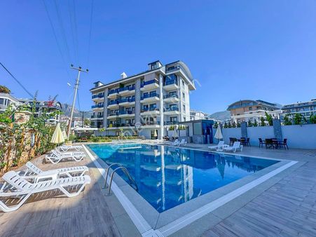 Alanya Oba Çarşamba'da Kiralık Site İçi Aktiviteli 1+1 Daire