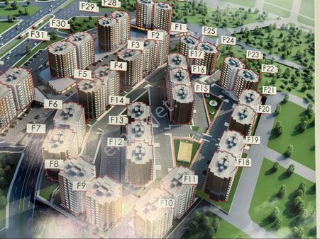 Kurası Çekilmiş 2+1 Ahi Evran Hissesi