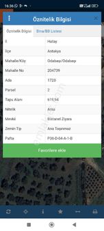 Odabaşinda 619metre Satılık Parsel