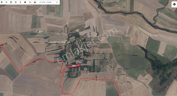 Tekirdağ Muratlı Yukarısevindikli Köyü Yatırımlık Tarla