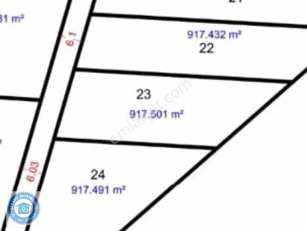 Satılık 2 Tane 1 Dönüm, Teslimatı Yapılacak