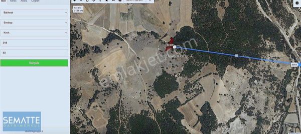 Satılık Fırsat Arazi Balıkesir Sındırgı'da 741 M²