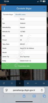 Kazanlı İmarlı Arsa Toraman Gayrimenkul