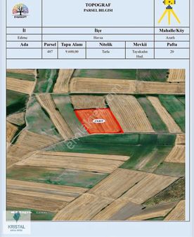 Edirne Havsa'da Bulunan Son 212 M2