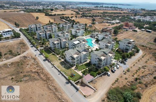 Didim Mavişehirde Mükemmel Bir Site İçinde Bahçe Katı 2+1 Daire