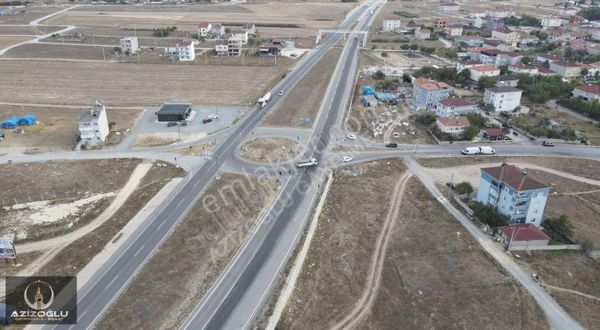 Büyükyoncalı'da Satılık Çevreyolu'na Cephe Tek Tapu Arsa