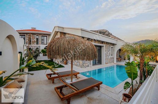 Datça Karaincirde Müstakil, Havuzlu, Bahçeli, Lüks Villa