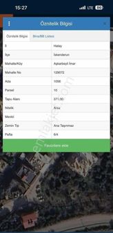 Mısırlı Gayrimenkul'den Satılık Sakarya Mah. 371 M2 Parsel