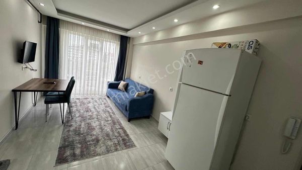 Üniversiteye Yakın Sıfır Ayarında Ara Kat Balkonlu 1+1 Lüks Aprt