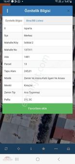 Isparta Gül Sanayi'de 245 M² Kiracılı & Müstakil Tapulu