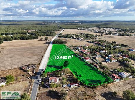 Epa Uğur'dan Çatalca Hallaçlı'da Satılık 12.662 M² Arsa