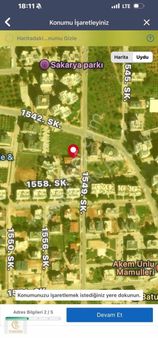 Varsak Karşıyaka Mahallesi'nde 513 Mt Satılık Arsa 12 Daire 1+1