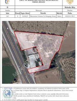 Manavgat Hocalar Mah Ana Yola Sıfır 30 Dönüm Satılık Tarla