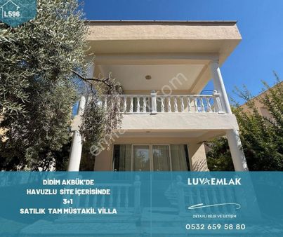 Didim Akbük'te Havuzlu Sitede 3+1 Eşyalı Satılık Yazlık