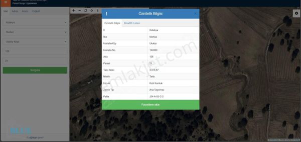 Blue Emlak'tan Uluköy'de Satılık Dört Ayrı Tarla