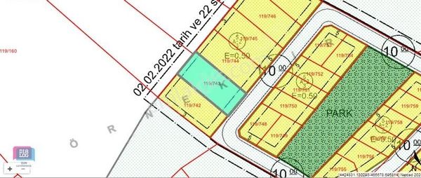 Dialog Sun Satılık İnegöl Hilmiye'de 700m² Villalık 2 Adet Arsa