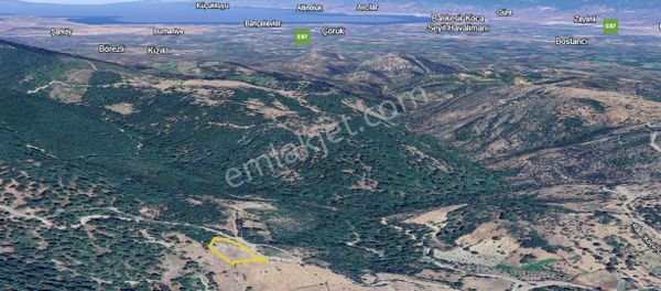 Golden Globy Deniz Ve Doğa Manzaralı, Kadastro Yolacepheli 3 Dönüm Tarla