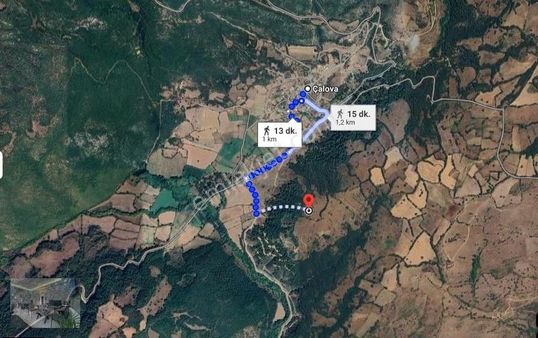 Balıkesir Balya Çalova Yatırımlık 3.562 M2 Köye Ve Yola Yakın