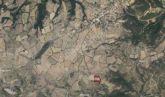 Balıkesir Balya Doğanlar'da Yatırımlık 13.987m2 Patika Yolu Var