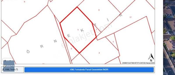 Vesta'dan İmarlı Burçta Satılık Arsa 672 Metre