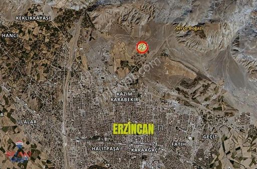 Erzıncan Kurutılek Satılık Arsa 5 118,28 M2