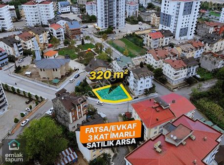 Fatsa Evkaf Mah. 320m² 3 Kat İmarlı Satılık Arsa
