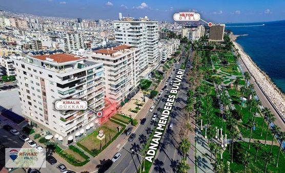 Remax Palm'den Adnan Menderes Bulvarı'nda 820m2 Kiralık Dükkan
