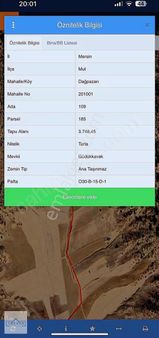 Arevar Dan Mersin Mut 'ta Resmi Yollu Arazi