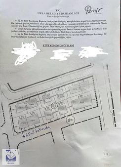 Urla Kalabak'ta 40/80 İmarlı, Ted Koleji Ve Denize Yakın Arsa