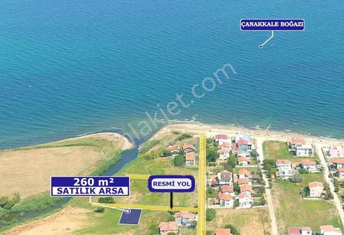 Lapseki Emek Tatilde Denize 170 M Muhteşem Konumda Fırsat Arsa