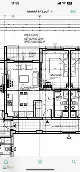 Kum Mahallesinde Ultra Geniş Satılık 1+1 Lüks Daire