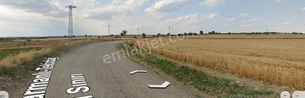 Edirne Uzunköprü Harmanlı Köyünde Satılık Tarla , 1,124 M2 Müstakil Asfalt Cd Cephe