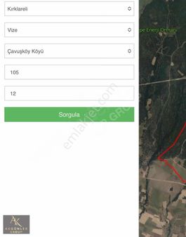 Akgünler Group'dan Kırklareli Vizede Satılık Sulak Tarla
