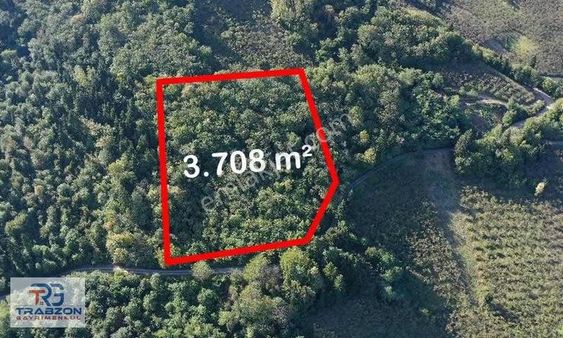 Trabzon Gayrimenkulden Kamışlı'da Satılık 3.708m² Arsa